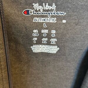 Champion unisex zip up.